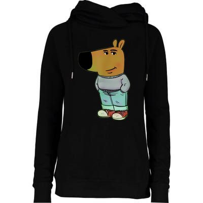IM Just A Chill Guys Womens Funnel Neck Pullover Hood