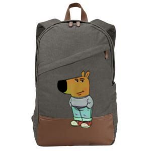 IM Just A Chill Guys Cotton Canvas Backpack