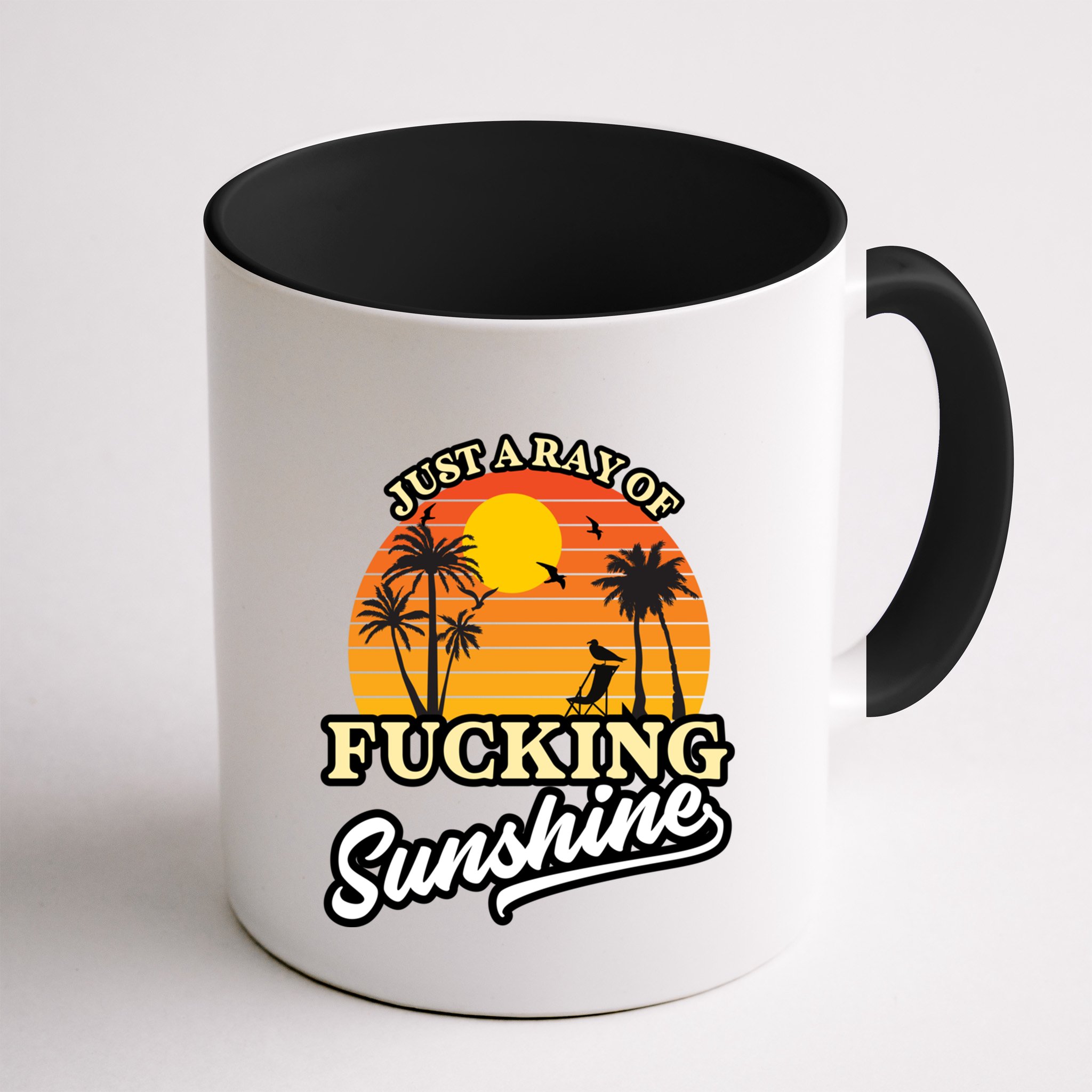 IM Just A Ray Of Fucking Sunshine Funny Sarcastic Funny Gift Mug
