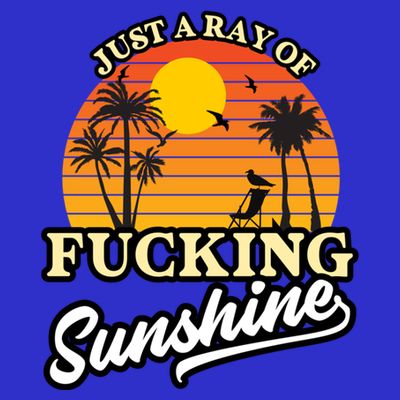 IM Just A Ray Of Fucking Sunshine Funny Sarcastic Funny Gift T-Shirt
