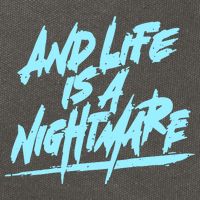 Im Just A An Adult And Life Is A Nightmare Cotton Canvas Backpack