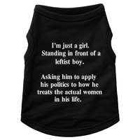 IM Just A Girl Standing In Front Of A Leftist Doggie Tank