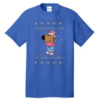 Im Just A Chill Girl Who Likes Xmas Ugly Sweater Tall T-Shirt