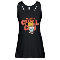 IM Just A Chill Guy Funny Meme Ladies Essential Flowy Tank