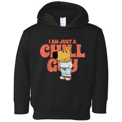 IM Just A Chill Guy Funny Meme Toddler Hoodie