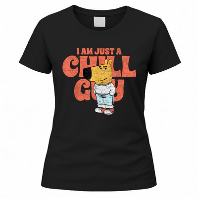 IM Just A Chill Guy Funny Meme Women's T-Shirt