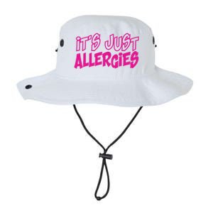 Its Just Allergies Quarantine Gift Funny Gift Legacy Cool Fit Booney Bucket Hat