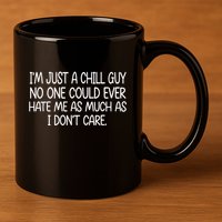 Im Just A Chill Guy Costume 11oz C Handle Ceramic Mug