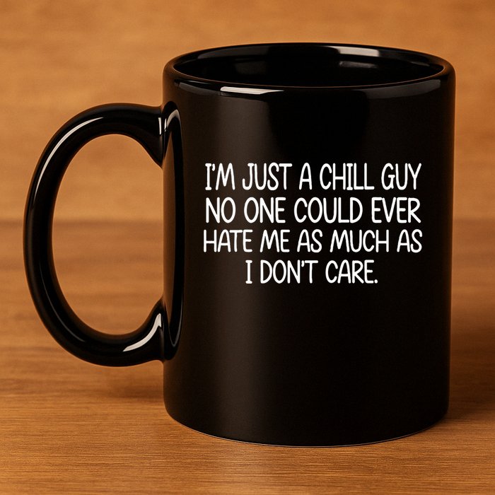 Im Just A Chill Guy Costume 11oz C Handle Ceramic Mug