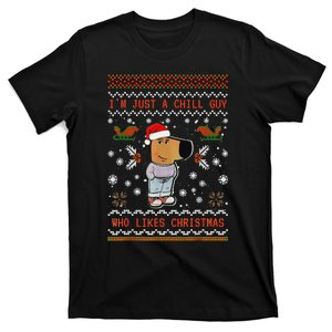 IM Just A Chill Guy Who Likes Christmas Gift T-Shirt