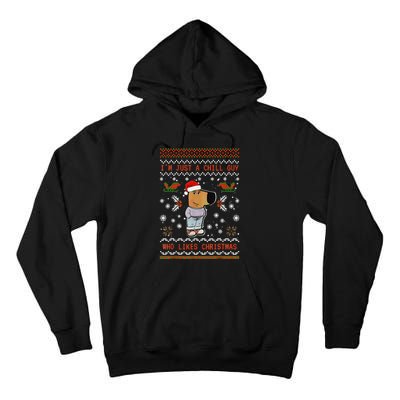 IM Just A Chill Guy Who Likes Christmas Gift Tall Hoodie