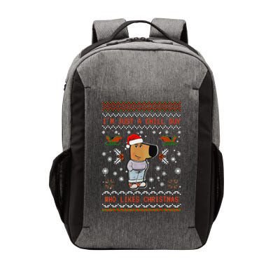 IM Just A Chill Guy Who Likes Christmas Gift Vector Backpack