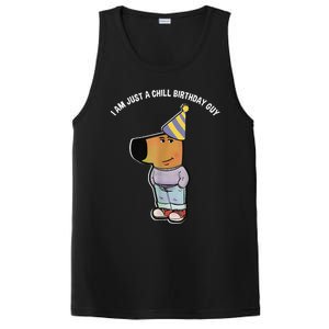 IM Just A Chill Birthday Guy Funny Meme PosiCharge Competitor Tank