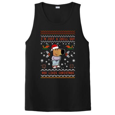 IM Just A Chill Guy Who Likes Christmas My New Character PosiCharge Competitor Tank