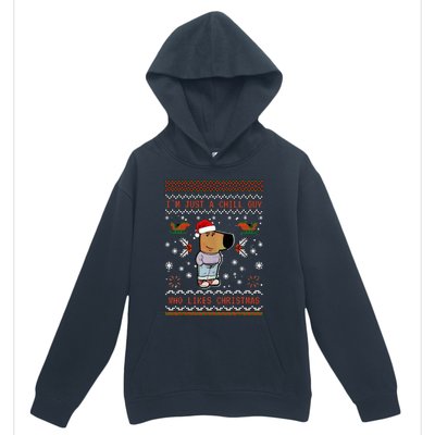 IM Just A Chill Guy Who Likes Christmas My New Character Urban Pullover Hoodie