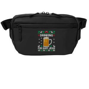 Ing Jesus Beer Lover Christian Ugly Christmas Gift Crossbody Pack