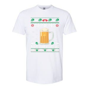 Ing Jesus Beer Lover Christian Ugly Christmas Gift Softstyle CVC T-Shirt