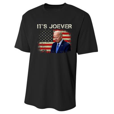 ItS Joever Biden Biden Has Quit The Race For President Performance Sprint T-Shirt