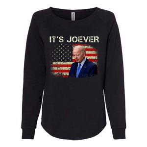 ItS Joever Biden Biden Has Quit The Race For President Womens California Wash Sweatshirt