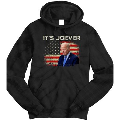 ItS Joever Biden Biden Has Quit The Race For President Tie Dye Hoodie