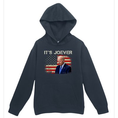 ItS Joever Biden Biden Has Quit The Race For President Urban Pullover Hoodie