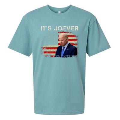 ItS Joever Biden Biden Has Quit The Race For President Sueded Cloud Jersey T-Shirt