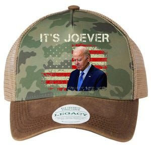 ItS Joever Biden Biden Has Quit The Race For President Legacy Tie Dye Trucker Hat