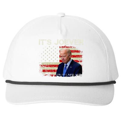 ItS Joever Biden Biden Has Quit The Race For President Snapback Five-Panel Rope Hat