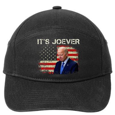 ItS Joever Biden Biden Has Quit The Race For President 7-Panel Snapback Hat