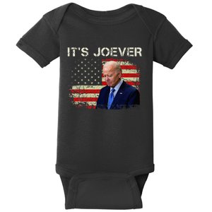 ItS Joever Biden Biden Has Quit The Race For President Baby Bodysuit