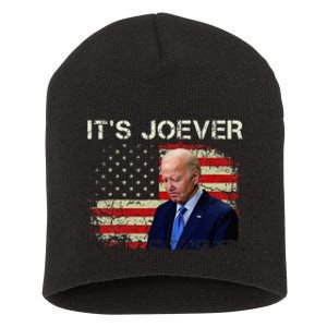 ItS Joever Biden Biden Has Quit The Race For President Short Acrylic Beanie