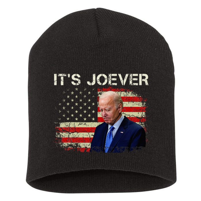 ItS Joever Biden Biden Has Quit The Race For President Short Acrylic Beanie