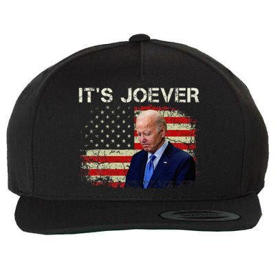 ItS Joever Biden Biden Has Quit The Race For President Wool Snapback Cap