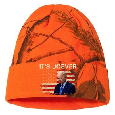 ItS Joever Biden Biden Has Quit The Race For President Kati Licensed 12" Camo Beanie