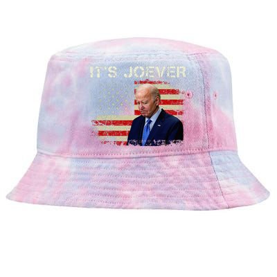 ItS Joever Biden Biden Has Quit The Race For President Tie-Dyed Bucket Hat