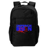 Impeach Joe Biden Bloody Handprint Backpack