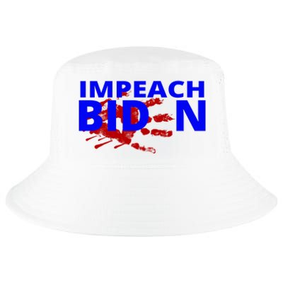 Impeach Joe Biden Bloody Handprint Cool Comfort Performance Bucket Hat