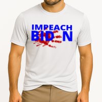 Impeach Joe Biden Bloody Handprint Cooling Performance Crew T-Shirt