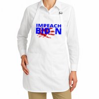 Impeach Joe Biden Bloody Handprint Apron