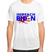 Impeach Joe Biden Bloody Handprint Adult ChromaSoft Performance T-Shirt