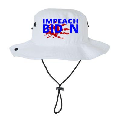 Impeach Joe Biden Bloody Handprint Bucket Hat
