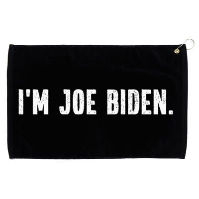 Im Joe Biden Funny Instant Lazy Halloween Costume Party Grommeted Golf Towel