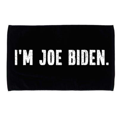 Im Joe Biden Funny Instant Lazy Halloween Costume Party Microfiber Hand Towel