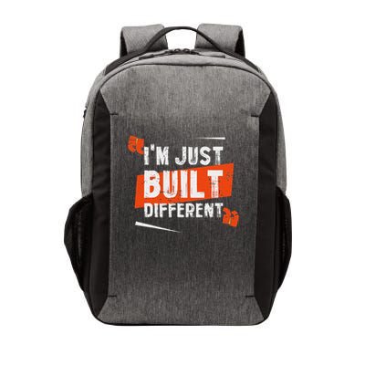 I'm Just Built Different Vector Backpack