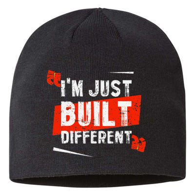 IM Just Built Different Sustainable Beanie