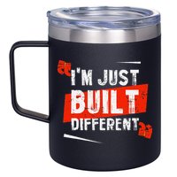 IM Just Built Different 12oz Stainless Steel Coffee Mug