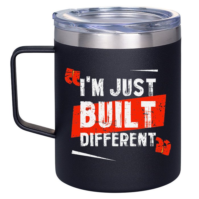 IM Just Built Different 12oz Stainless Steel Coffee Mug