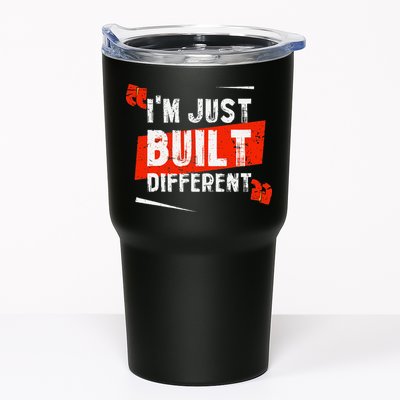 IM Just Built Different Tumbler