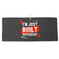 IM Just Built Different Large Microfiber Waffle Golf Towel