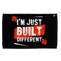 IM Just Built Different Grommeted Golf Towel